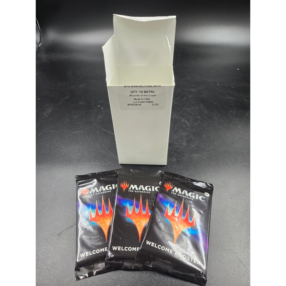 3 MTG March of the Machine Welcome Booster Packs Sealed Wizards of the Coast